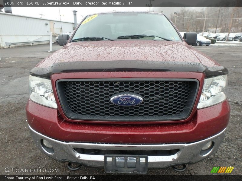 Dark Toreador Red Metallic / Tan 2006 Ford F150 XLT SuperCrew 4x4