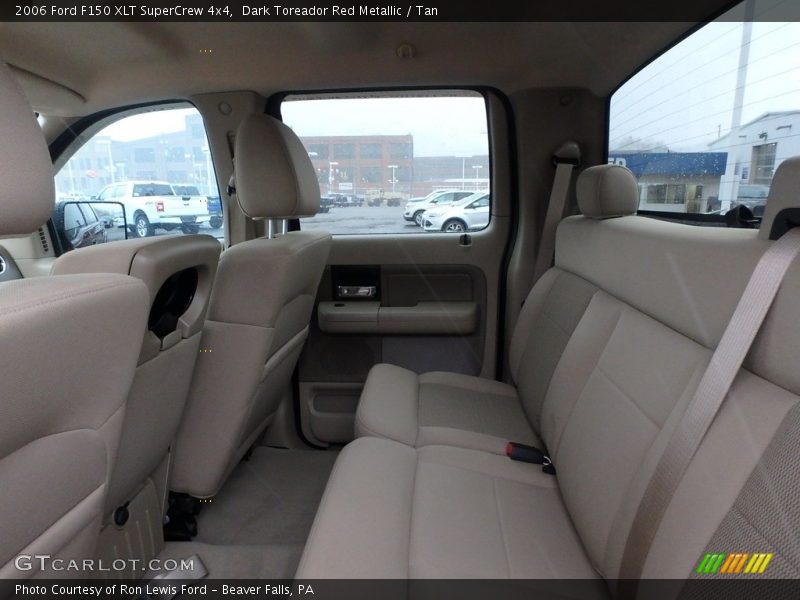 Dark Toreador Red Metallic / Tan 2006 Ford F150 XLT SuperCrew 4x4