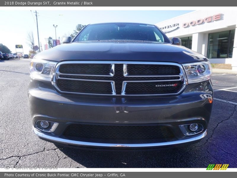 Granite Metallic / Black 2018 Dodge Durango SXT