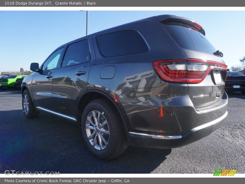 Granite Metallic / Black 2018 Dodge Durango SXT