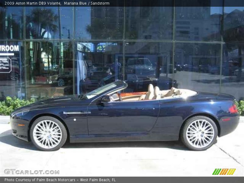 Mariana Blue / Sandstorm 2009 Aston Martin DB9 Volante