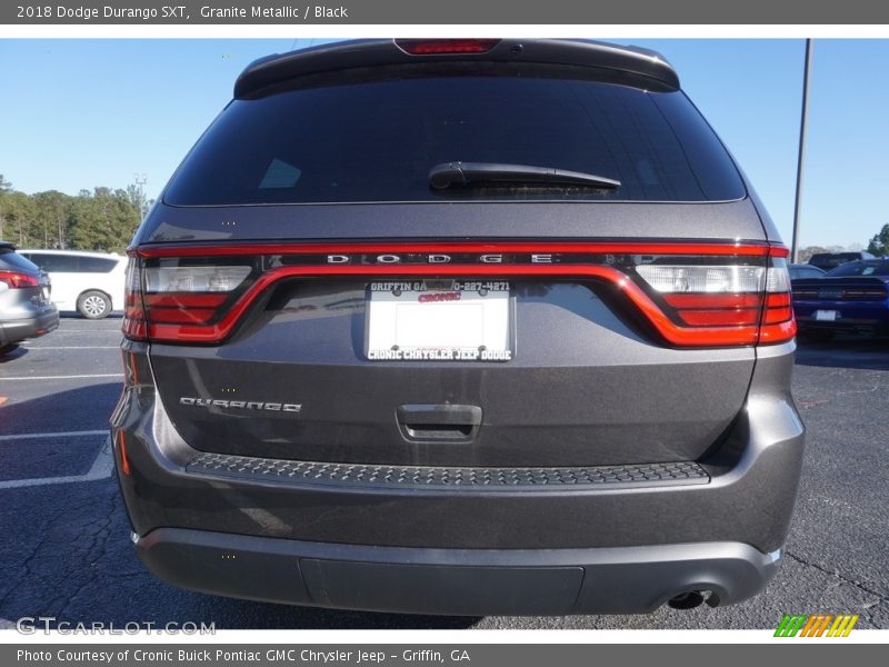 Granite Metallic / Black 2018 Dodge Durango SXT