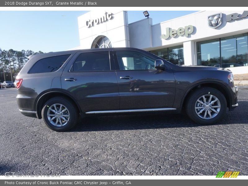 Granite Metallic / Black 2018 Dodge Durango SXT