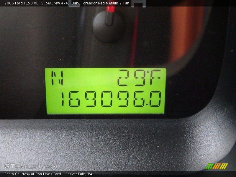 Dark Toreador Red Metallic / Tan 2006 Ford F150 XLT SuperCrew 4x4