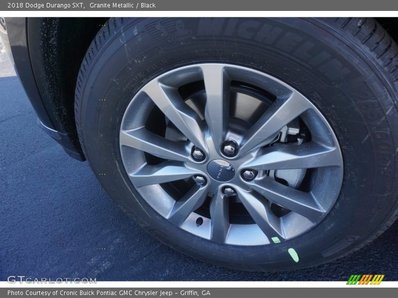 Granite Metallic / Black 2018 Dodge Durango SXT