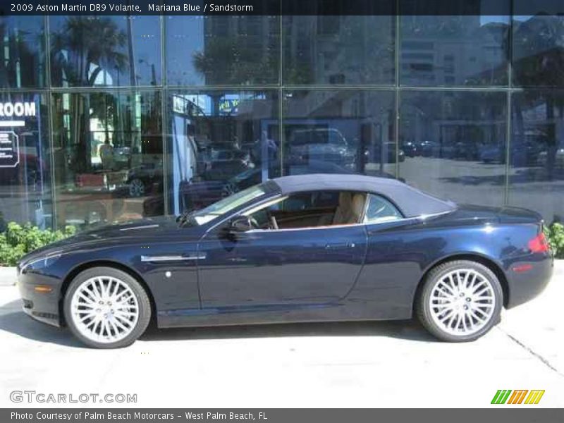 Mariana Blue / Sandstorm 2009 Aston Martin DB9 Volante