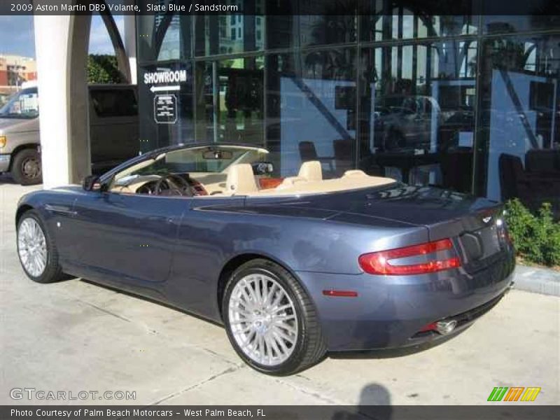 Slate Blue / Sandstorm 2009 Aston Martin DB9 Volante