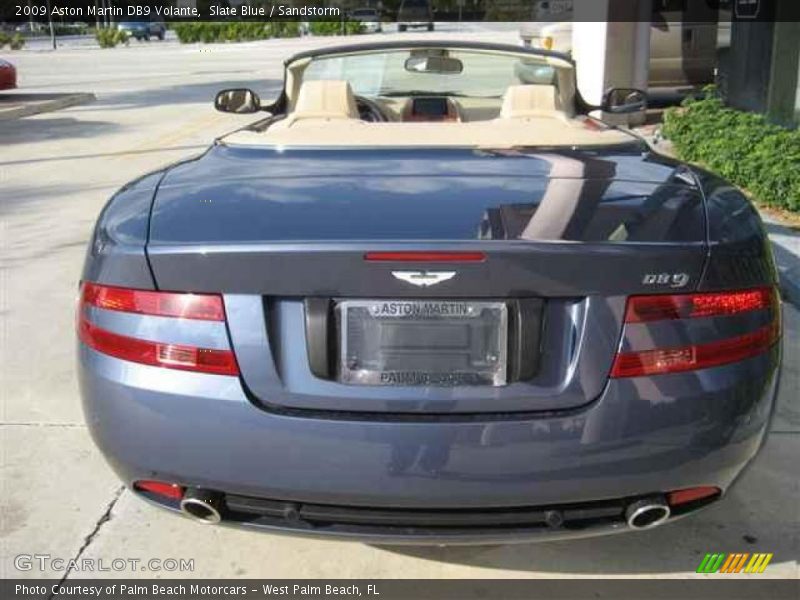 Slate Blue / Sandstorm 2009 Aston Martin DB9 Volante