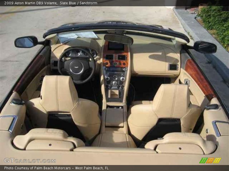Slate Blue / Sandstorm 2009 Aston Martin DB9 Volante