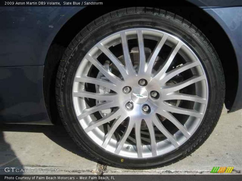 Slate Blue / Sandstorm 2009 Aston Martin DB9 Volante