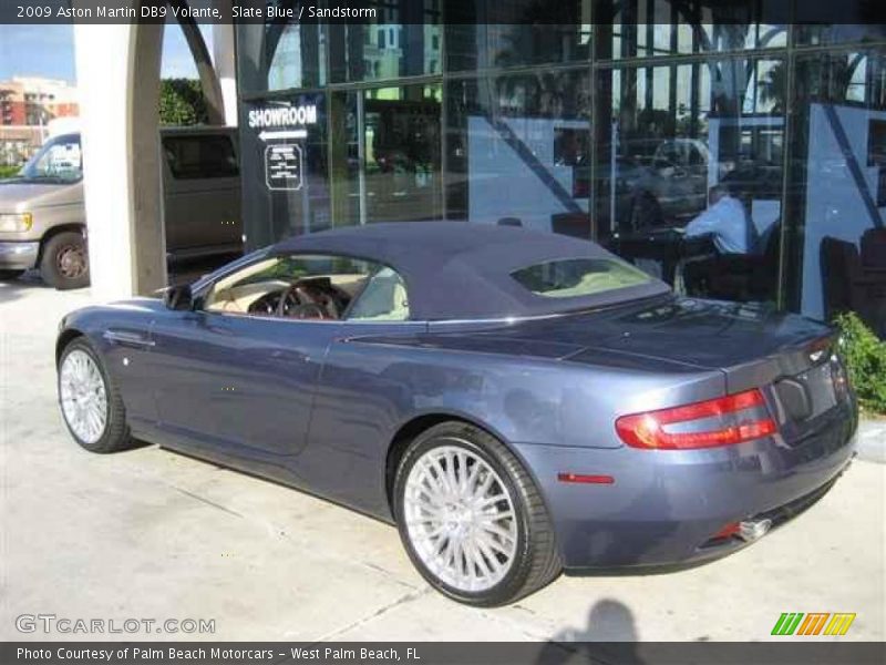 Slate Blue / Sandstorm 2009 Aston Martin DB9 Volante
