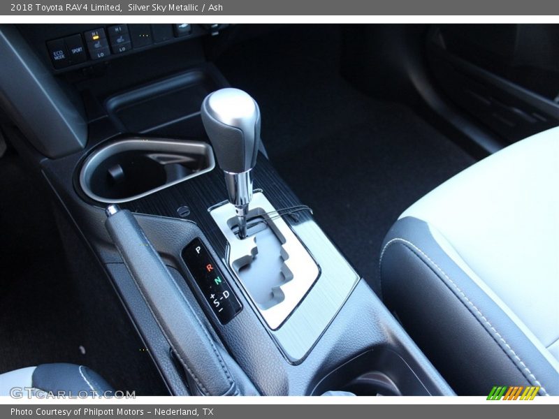 Silver Sky Metallic / Ash 2018 Toyota RAV4 Limited