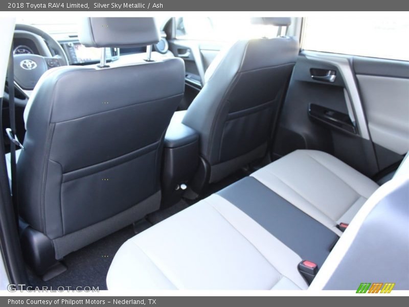 Silver Sky Metallic / Ash 2018 Toyota RAV4 Limited