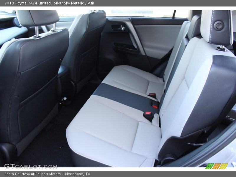 Silver Sky Metallic / Ash 2018 Toyota RAV4 Limited