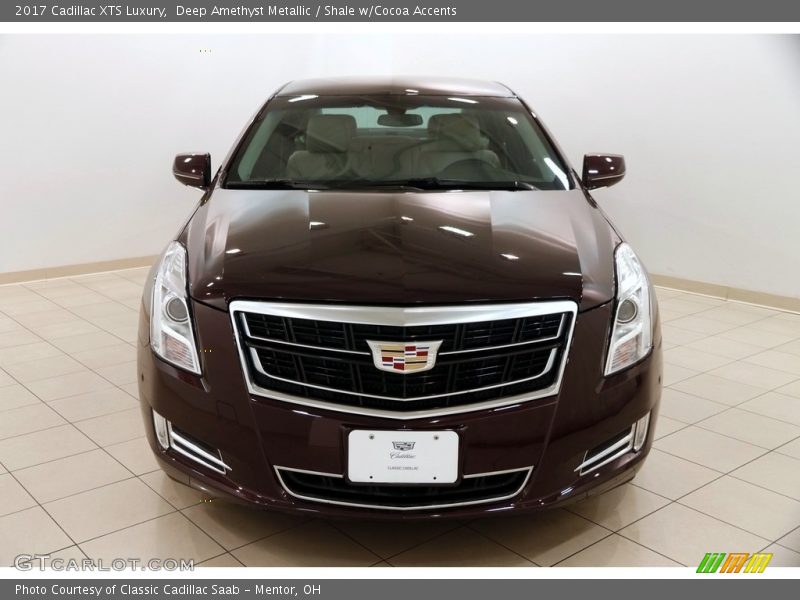 Deep Amethyst Metallic / Shale w/Cocoa Accents 2017 Cadillac XTS Luxury