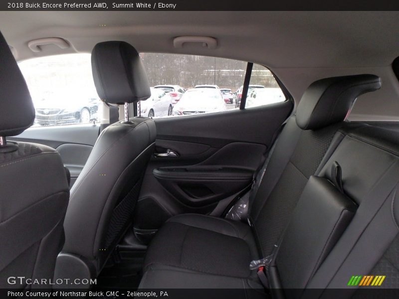 Summit White / Ebony 2018 Buick Encore Preferred AWD
