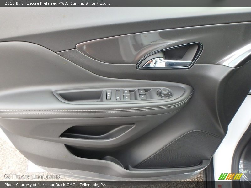 Summit White / Ebony 2018 Buick Encore Preferred AWD
