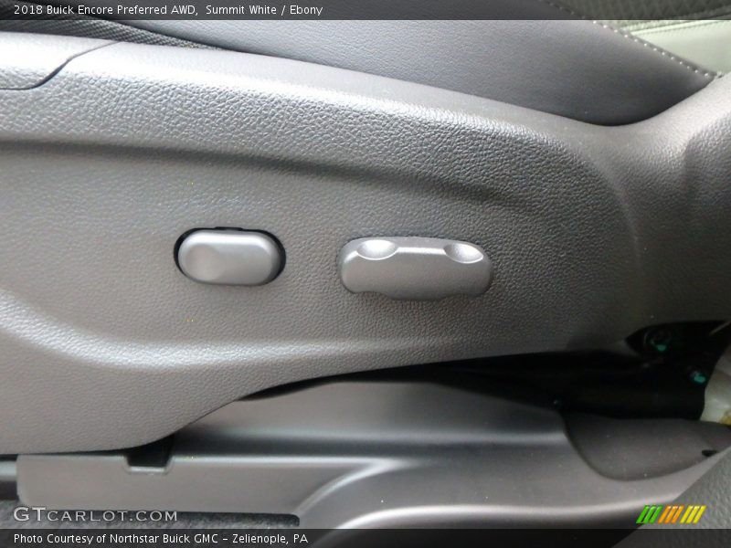 Summit White / Ebony 2018 Buick Encore Preferred AWD