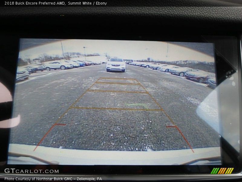 Summit White / Ebony 2018 Buick Encore Preferred AWD