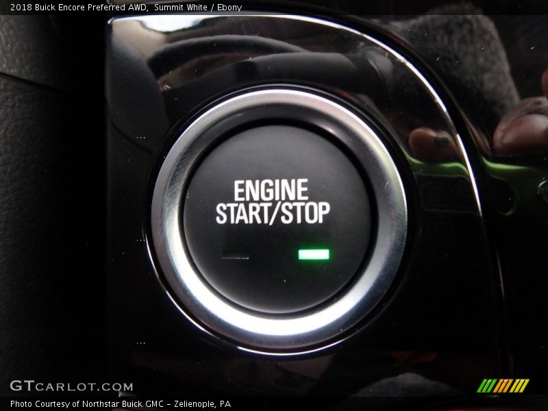 Summit White / Ebony 2018 Buick Encore Preferred AWD