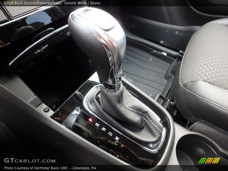 Summit White / Ebony 2018 Buick Encore Preferred AWD