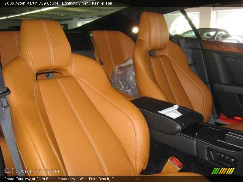 Lightning Silver / Kestrel Tan 2009 Aston Martin DB9 Coupe