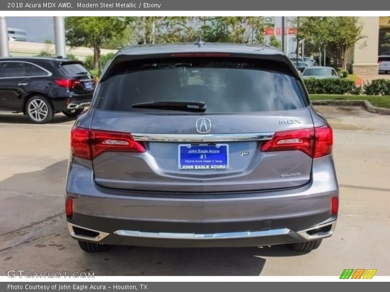 Modern Steel Metallic / Ebony 2018 Acura MDX AWD