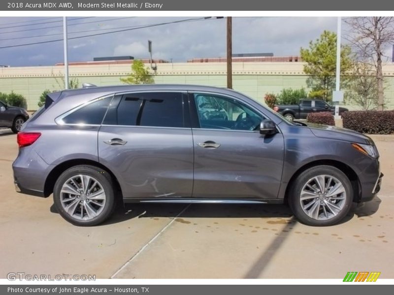 Modern Steel Metallic / Ebony 2018 Acura MDX AWD