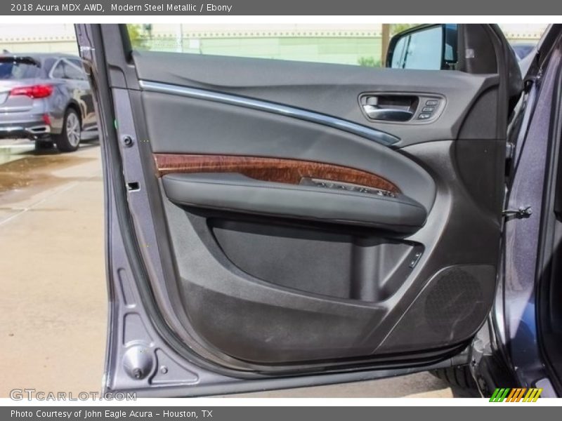 Modern Steel Metallic / Ebony 2018 Acura MDX AWD