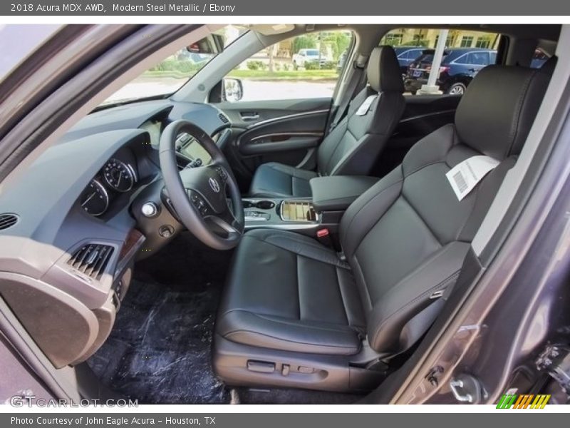 Modern Steel Metallic / Ebony 2018 Acura MDX AWD