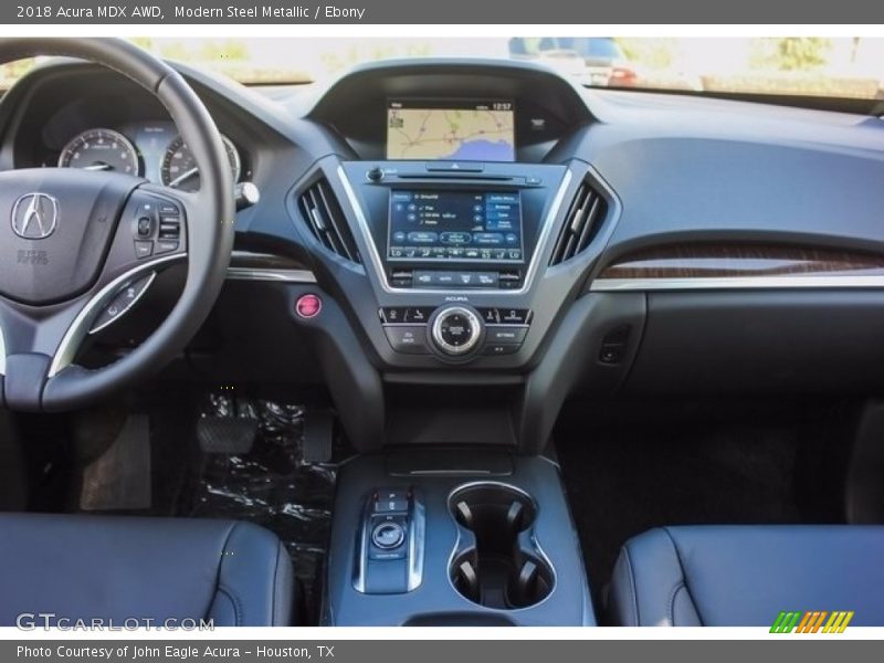 Modern Steel Metallic / Ebony 2018 Acura MDX AWD