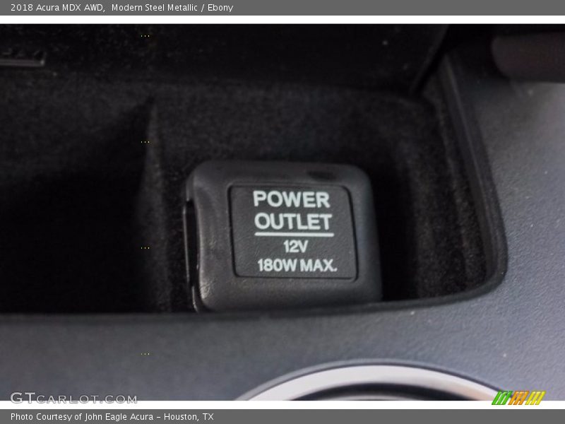 Modern Steel Metallic / Ebony 2018 Acura MDX AWD