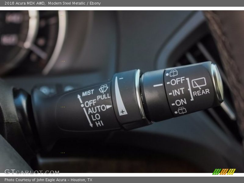 Modern Steel Metallic / Ebony 2018 Acura MDX AWD