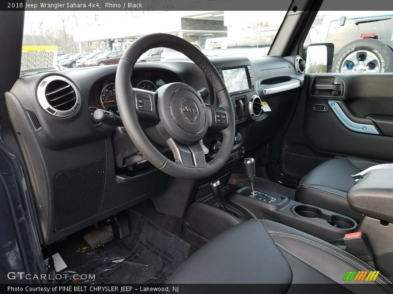 Rhino / Black 2018 Jeep Wrangler Sahara 4x4