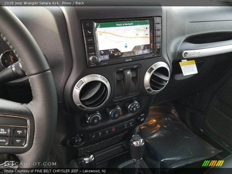 Rhino / Black 2018 Jeep Wrangler Sahara 4x4