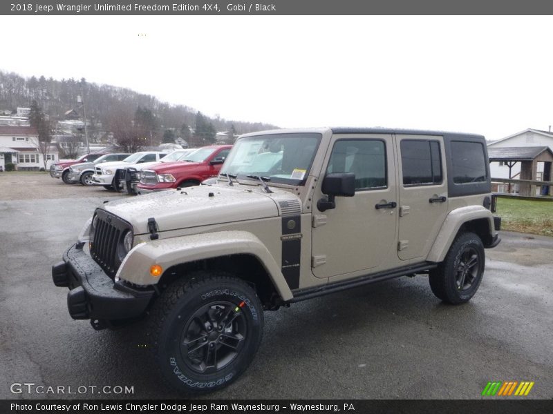 Front 3/4 View of 2018 Wrangler Unlimited Freedom Edition 4X4