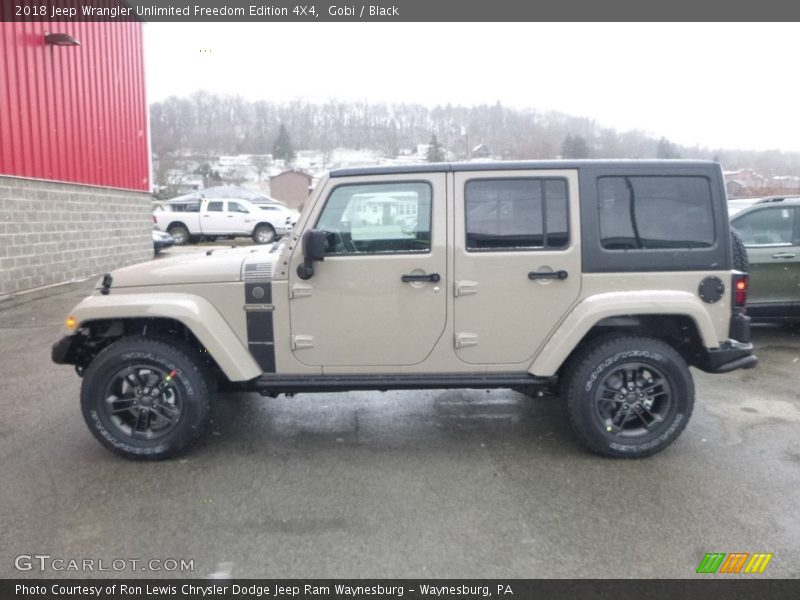 Gobi / Black 2018 Jeep Wrangler Unlimited Freedom Edition 4X4
