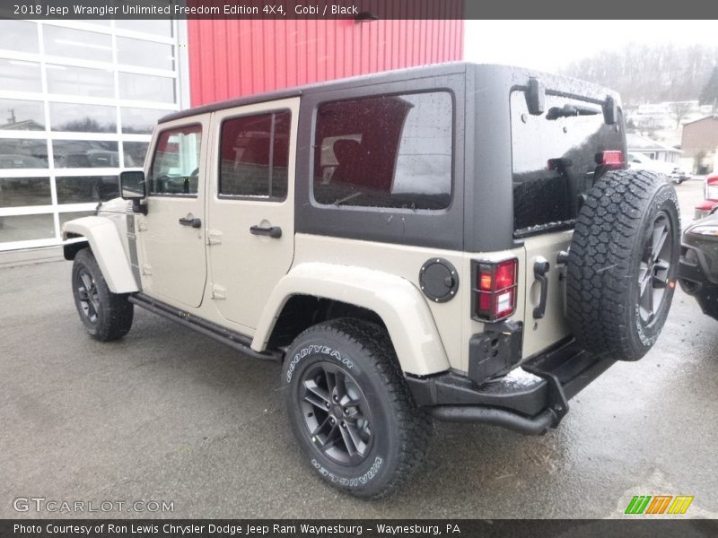 Gobi / Black 2018 Jeep Wrangler Unlimited Freedom Edition 4X4