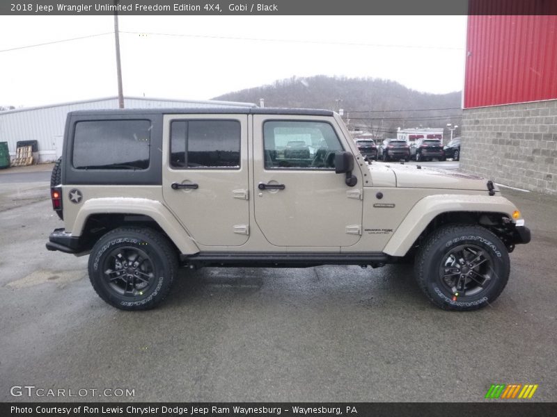 Gobi / Black 2018 Jeep Wrangler Unlimited Freedom Edition 4X4