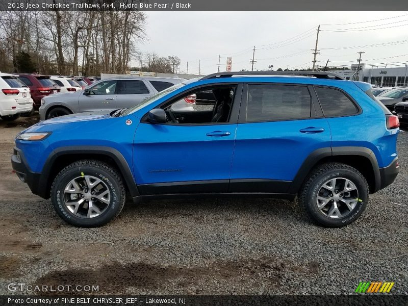  2018 Cherokee Trailhawk 4x4 Hydro Blue Pearl