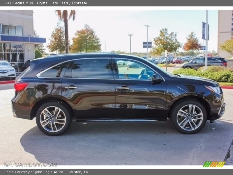 Crystal Black Pearl / Espresso 2018 Acura MDX