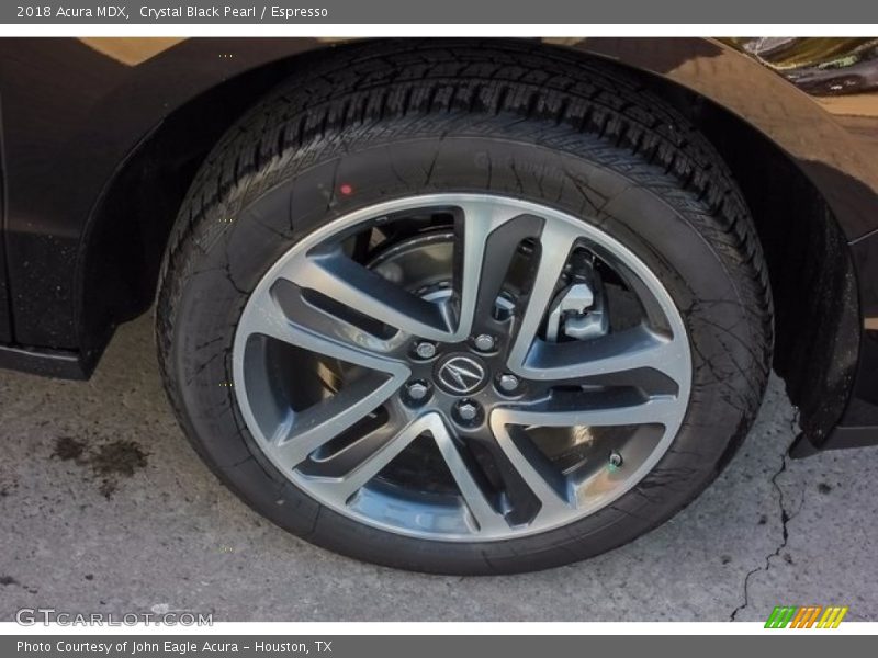 Crystal Black Pearl / Espresso 2018 Acura MDX
