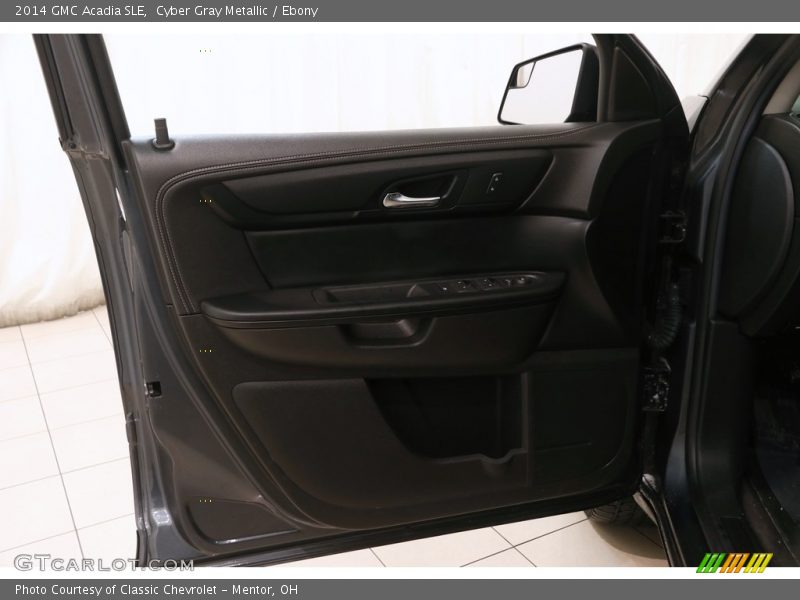 Cyber Gray Metallic / Ebony 2014 GMC Acadia SLE