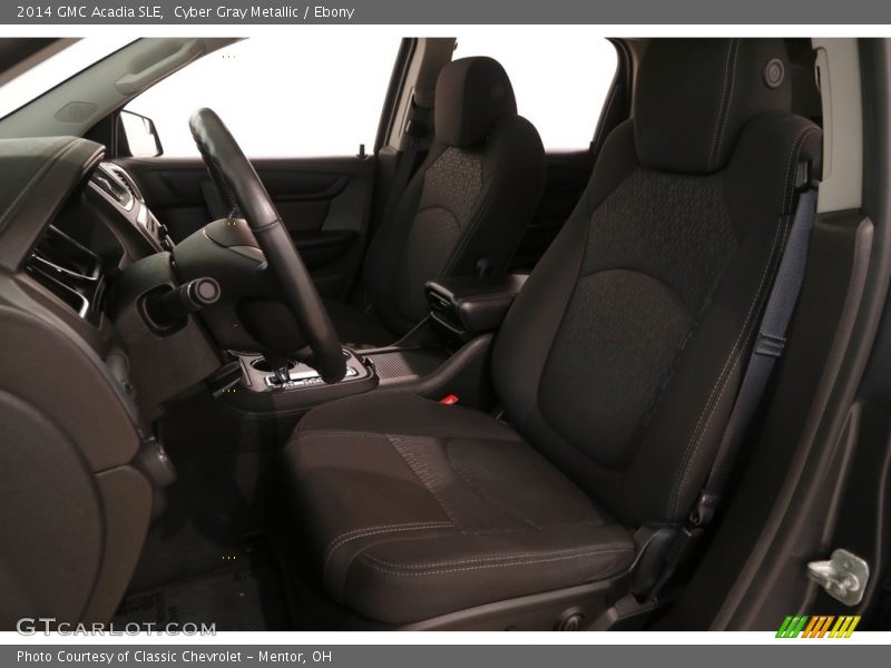 Cyber Gray Metallic / Ebony 2014 GMC Acadia SLE