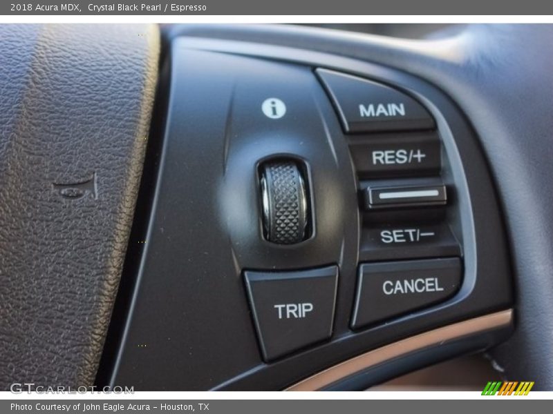 Crystal Black Pearl / Espresso 2018 Acura MDX