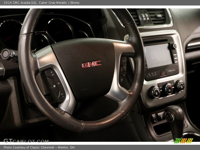 Cyber Gray Metallic / Ebony 2014 GMC Acadia SLE