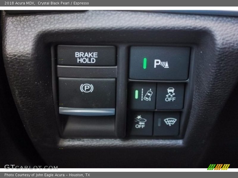 Crystal Black Pearl / Espresso 2018 Acura MDX