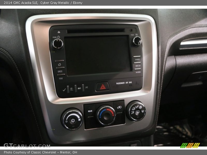 Cyber Gray Metallic / Ebony 2014 GMC Acadia SLE