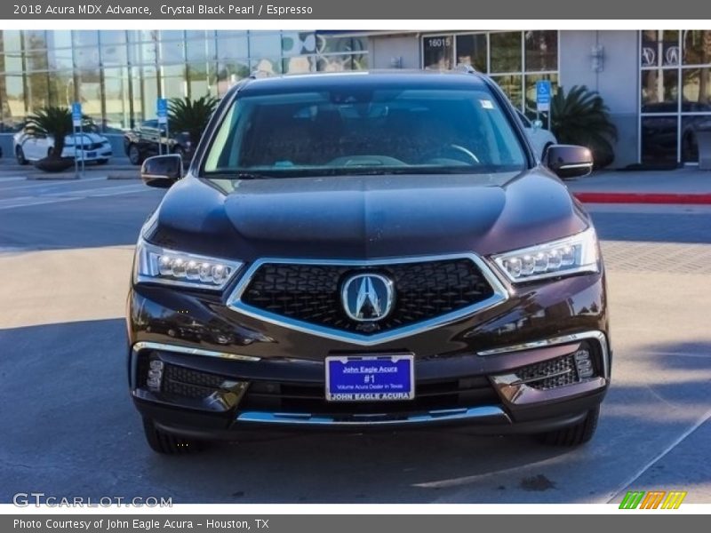 Crystal Black Pearl / Espresso 2018 Acura MDX Advance