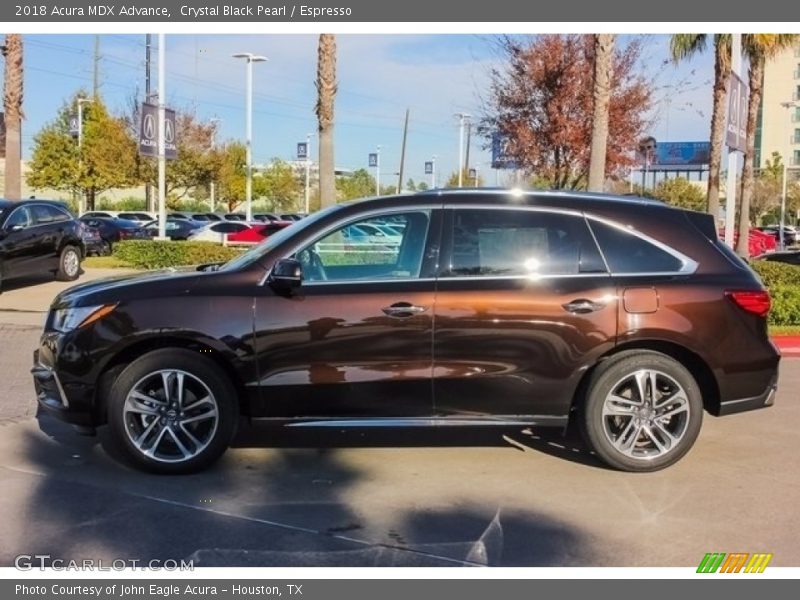 Crystal Black Pearl / Espresso 2018 Acura MDX Advance